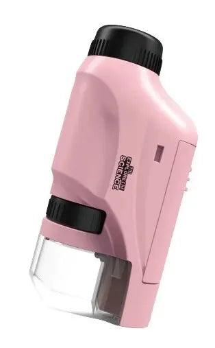 Kids Pocket Microscope Kit Pink Keryul