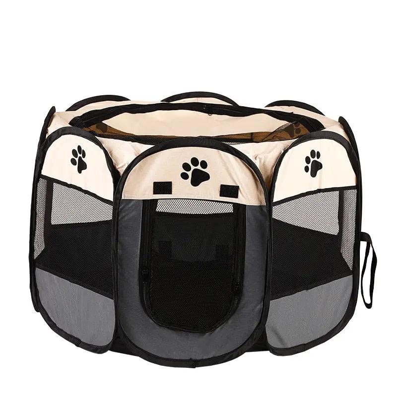 Portable Pet PlaypenĀ Grey Keryul