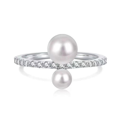 Pearl Sterling Silver Ring