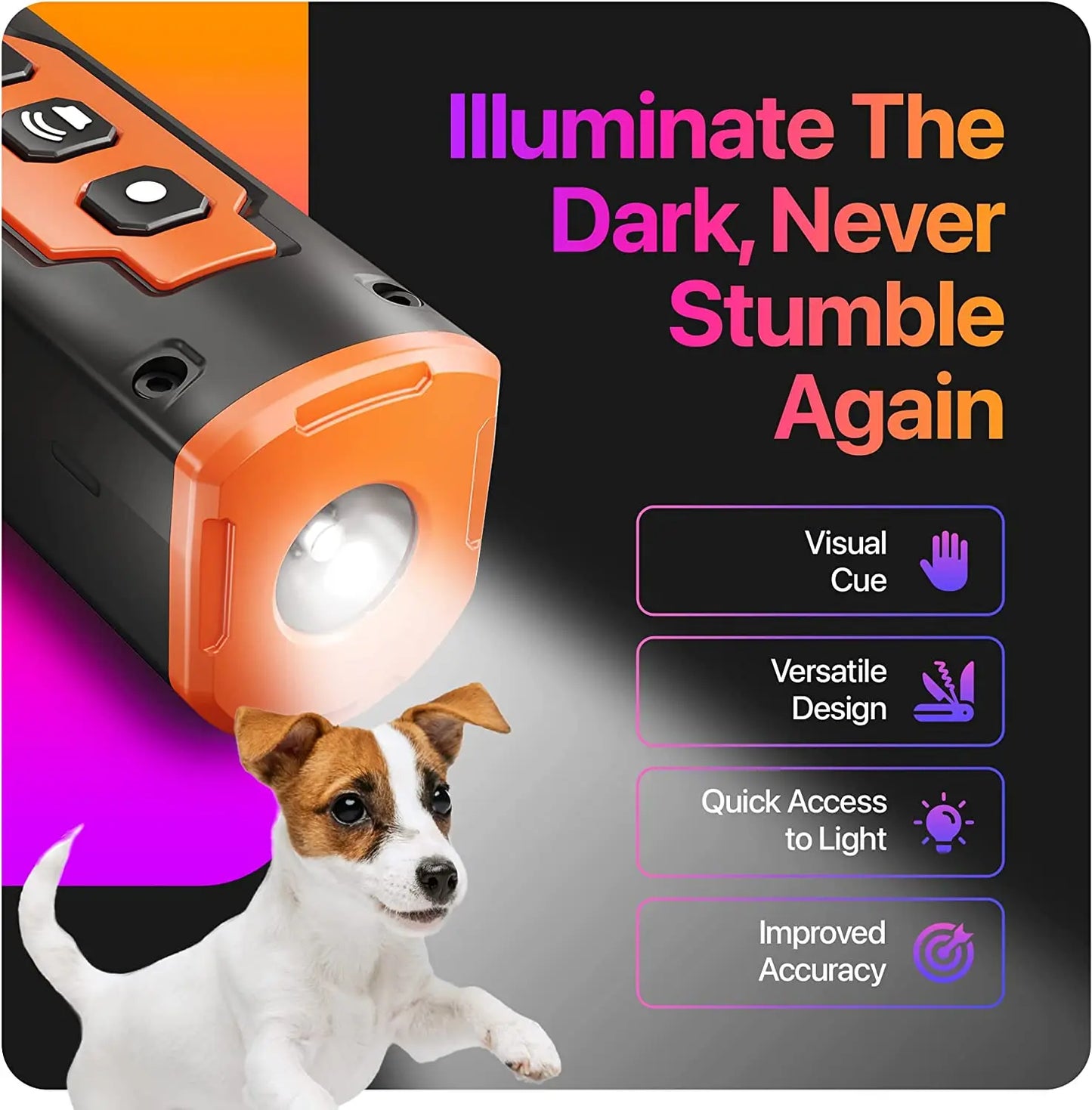 Advanced Ultrasonic Anti-Bark Dog Training Device