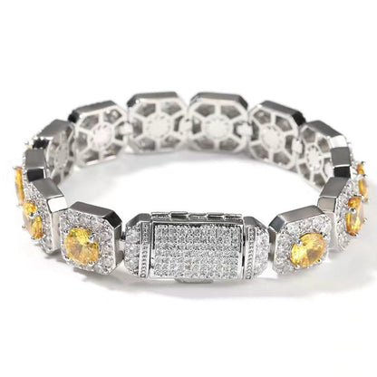 12MM Rock Sugar Zircon Bracelet