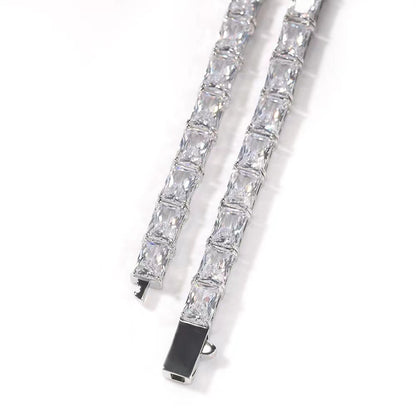 Emerald Cut Zircon Bracelet