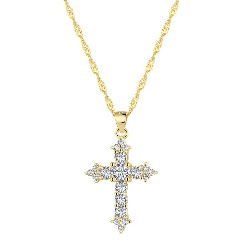 Sterling Silver Cross Necklace