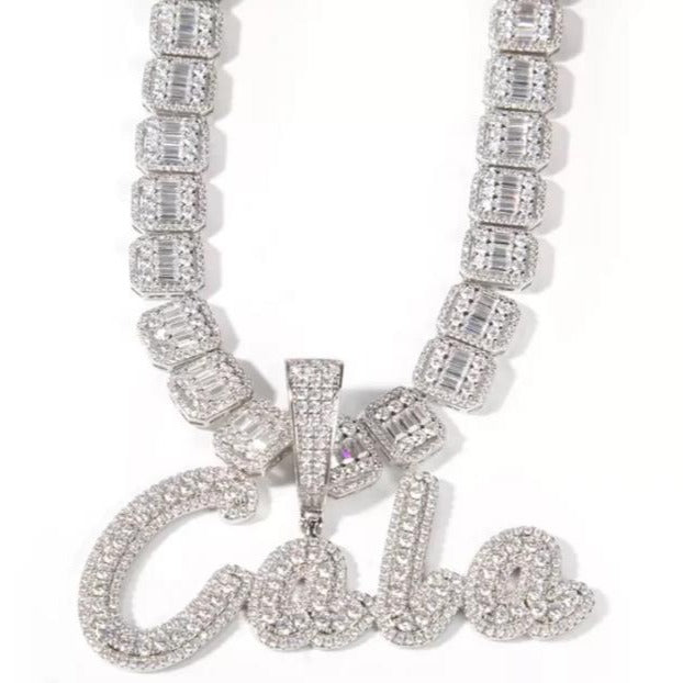 Custom Made Sugar zircon Necklace