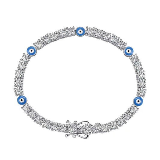 Evil Eye Tennis Bracelet