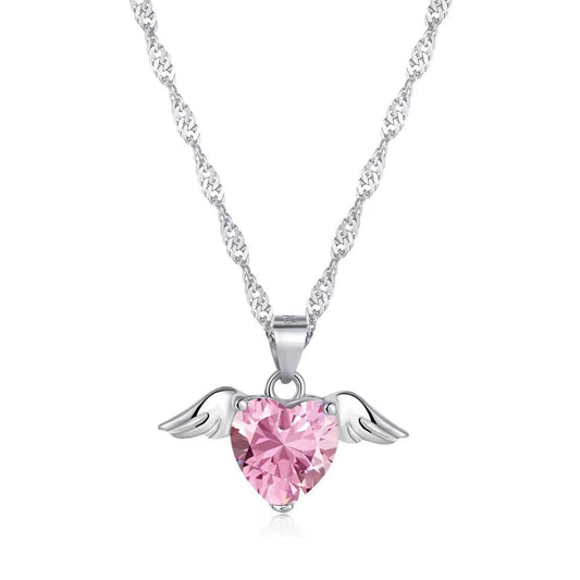 Angel Sterling Silver Necklace