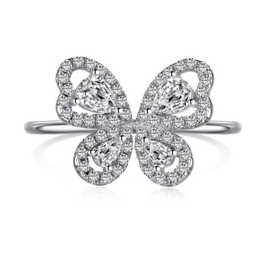 Butterfly Sterling Silver Ring