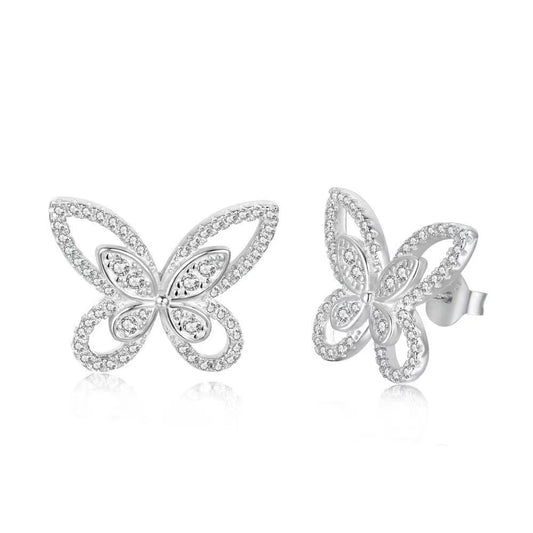 Butterfly Dream Sterling Silver Earrings