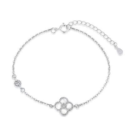 Lucky Sterling Silver Bracelet