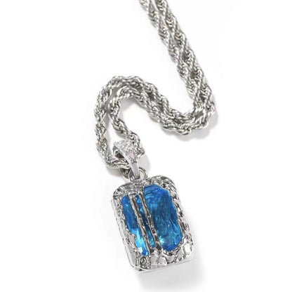 Magic Box 5 Zircon Set Necklace