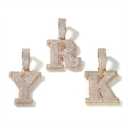 Rich Initial Cuban Necklace