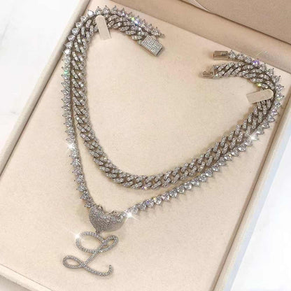 Rich Heart 5MM Tennis Necklace