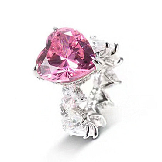 Princess Heart Ring Pink