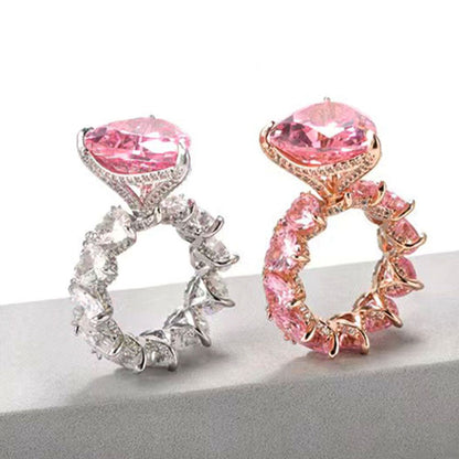 Princess Heart Ring Pink