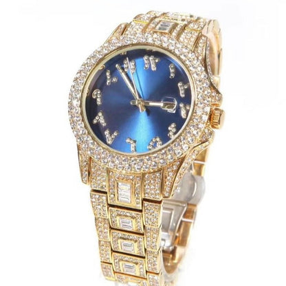 Arabic Dial Watch Blue