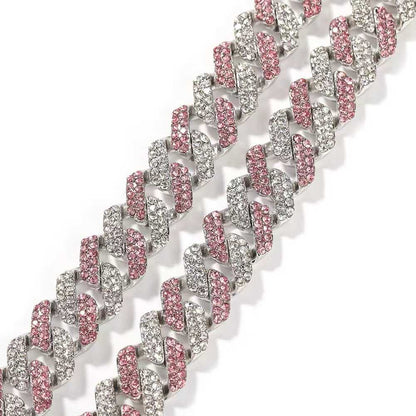 13MM Cuban Chain Zircon Bracelet