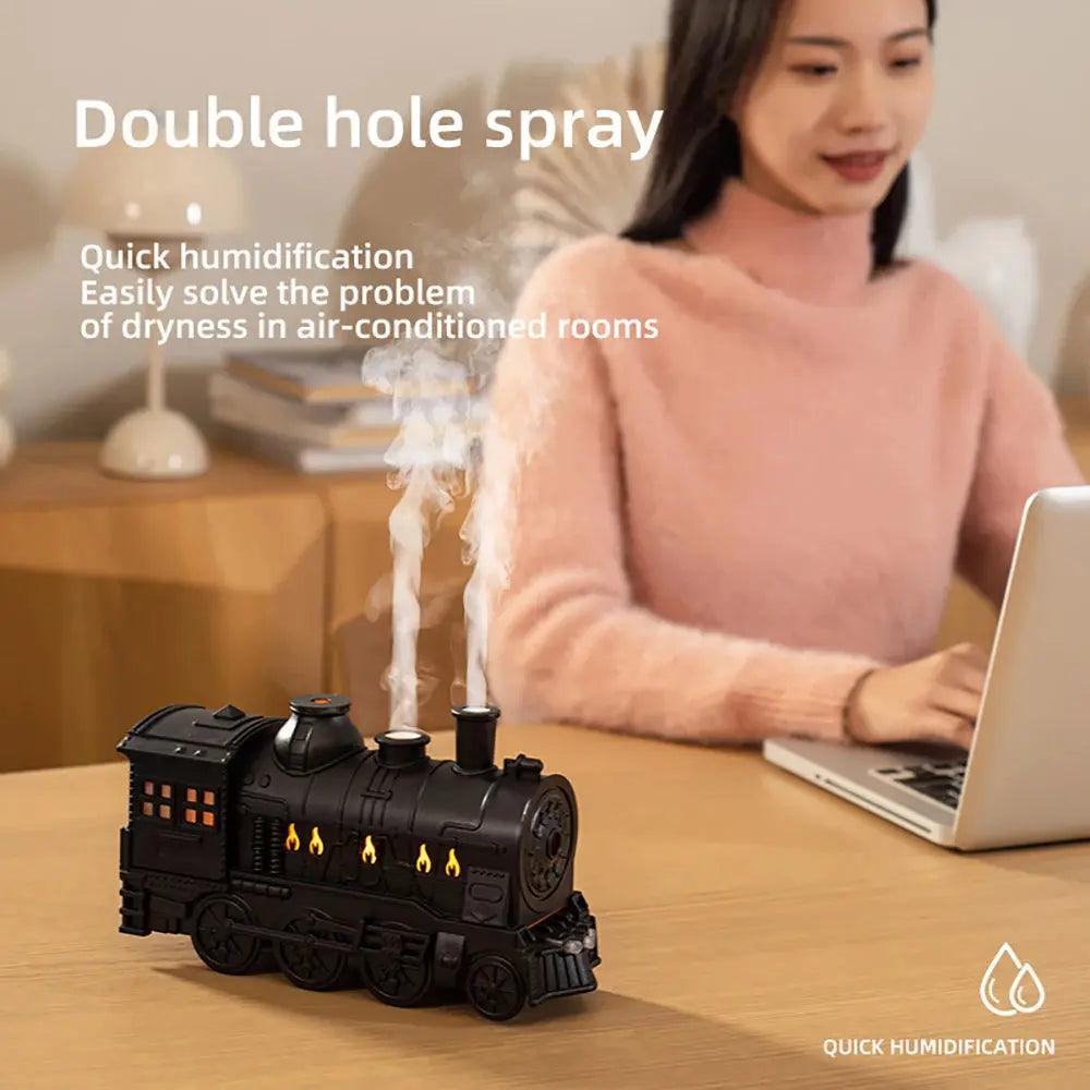 300 ml Steam Train Ultrasonic Aroma Diffuser   Keryul