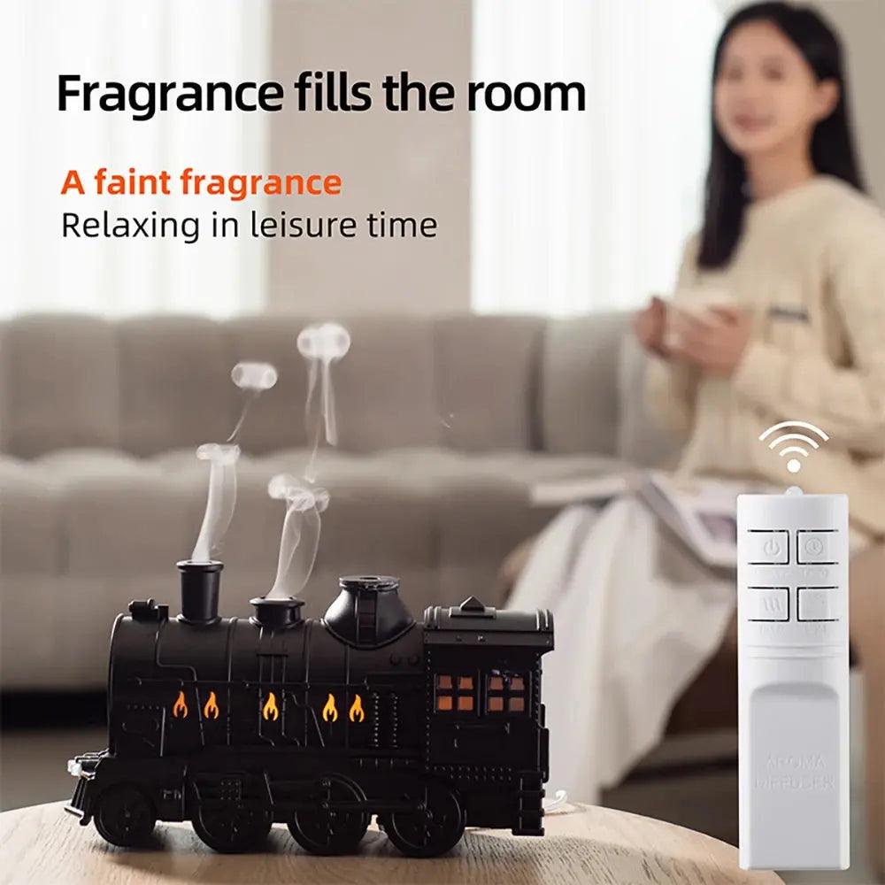 300 ml Steam Train Ultrasonic Aroma Diffuser   Keryul