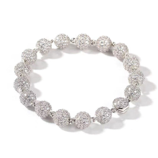 9MM Zircon Ball Bracelet