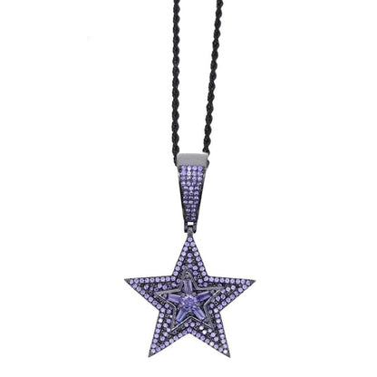 Rotate Pentagram Necklace