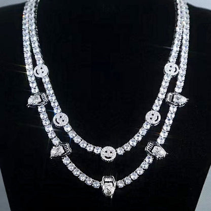 5MM Rich Tennis Zircon Necklace