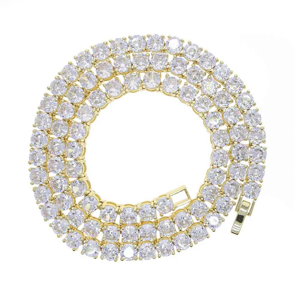 Rich Zircon 5MM Tennis Necklace