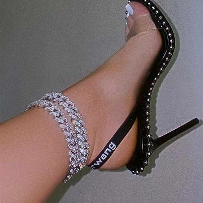 9MM Cuban Anklet