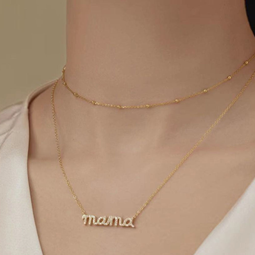 MAMA Sterling Silver Necklace