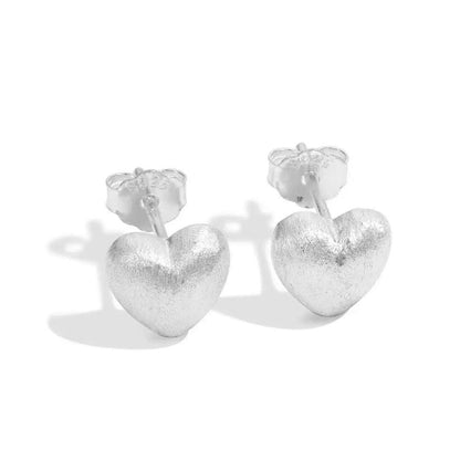 Little Heart Sterling Silver Earrings