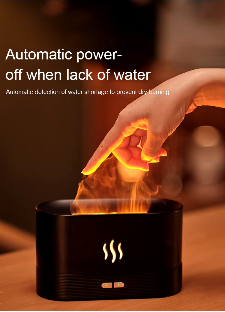 Flame Ultrasonic Aroma Diffuser