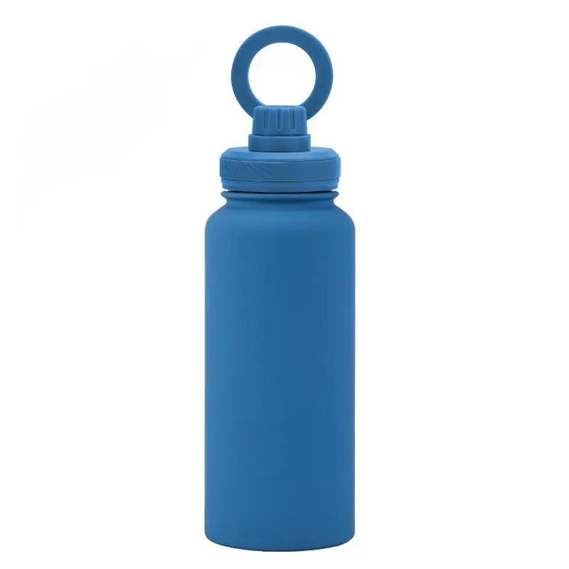 Insulated Bottle with Magnetic Phone Holder  Sky-Blue Keryul
