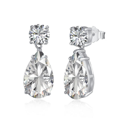 Luxury Drop Sterling Silver Earrings