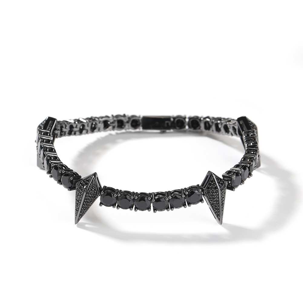 Black Panther Zircon Tennis Bracelet