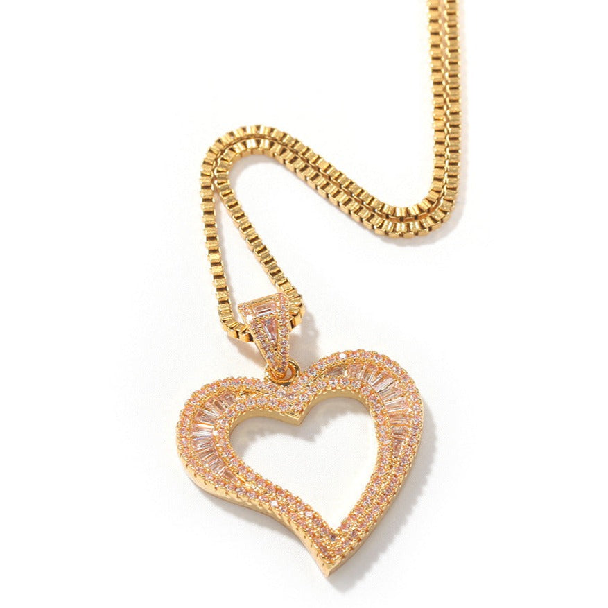 Heart Shape Pendant Necklace