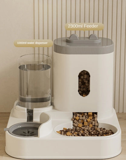 2-in-1 Auto Pet Feeder