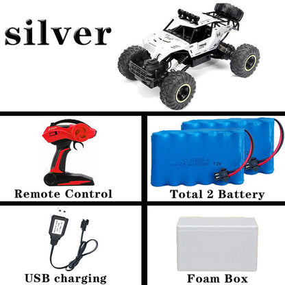 4WD Off-Road RC Car with LED Lights