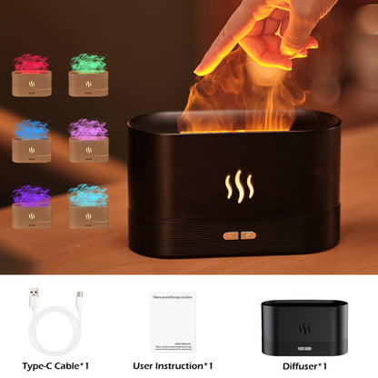 Flame Ultrasonic Aroma Diffuser