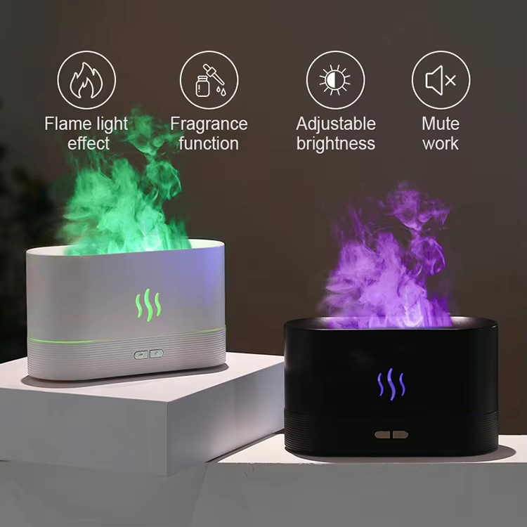 Flame Ultrasonic Aroma Diffuser