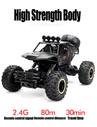 4WD Off-Road RC Car with LED Lights