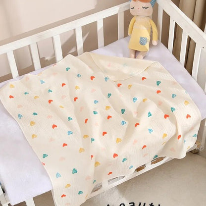 Newborn Cotton Muslin Swaddle Blanket