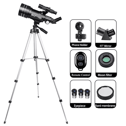 Sky Explorer 150x Portable Telescope for Astronomy Beginners