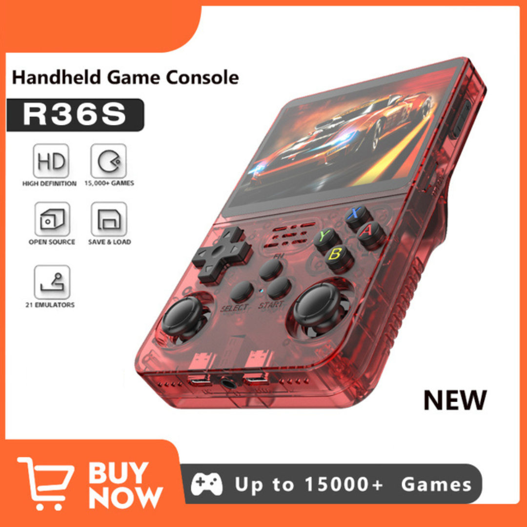 New R36S Retro Handheld Game Console