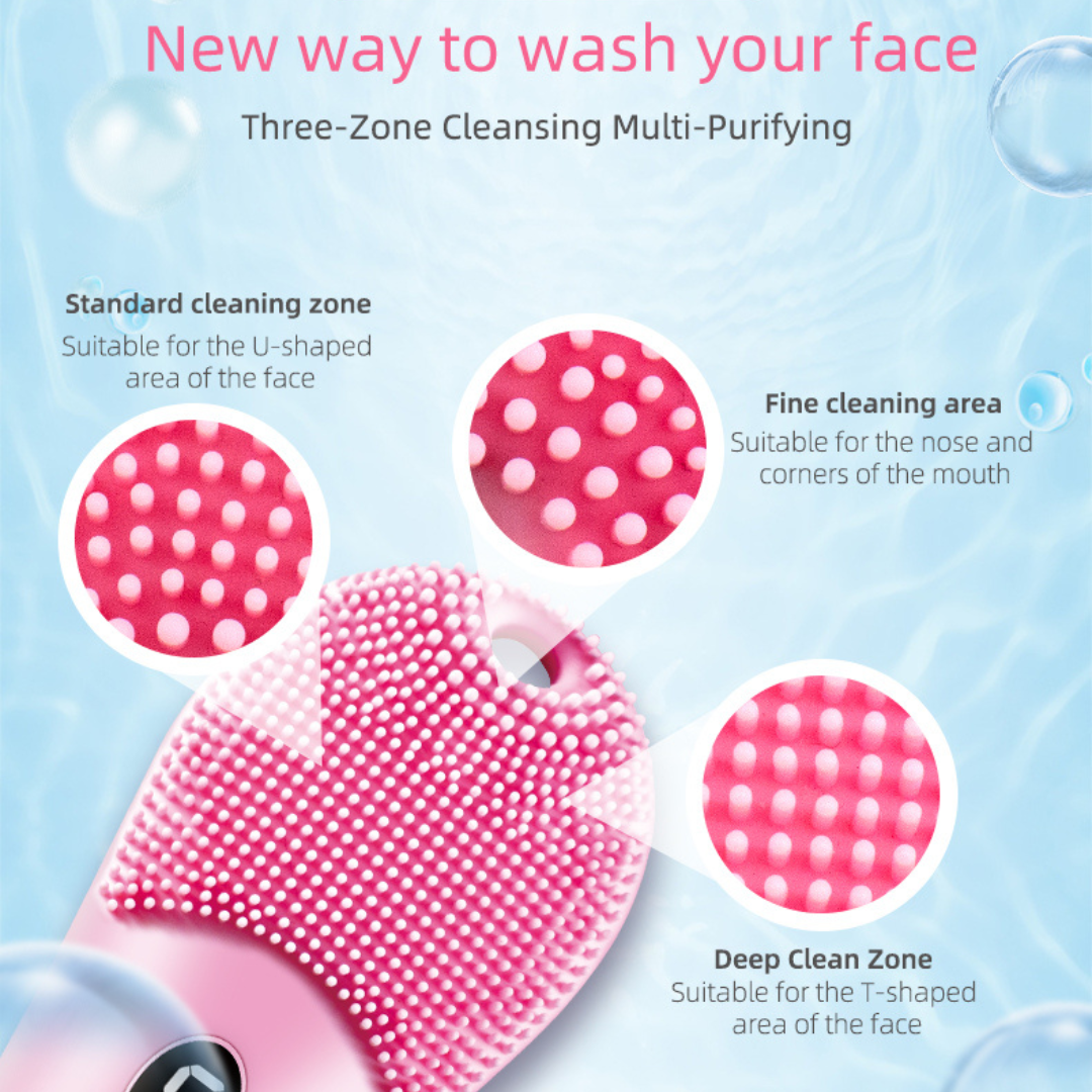 Ultrasonic Facial Cleansing Brush