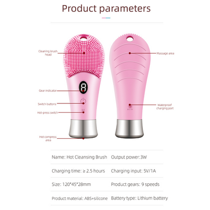 Ultrasonic Facial Cleansing Brush