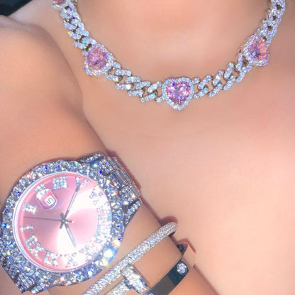 Fancy Watch Pink