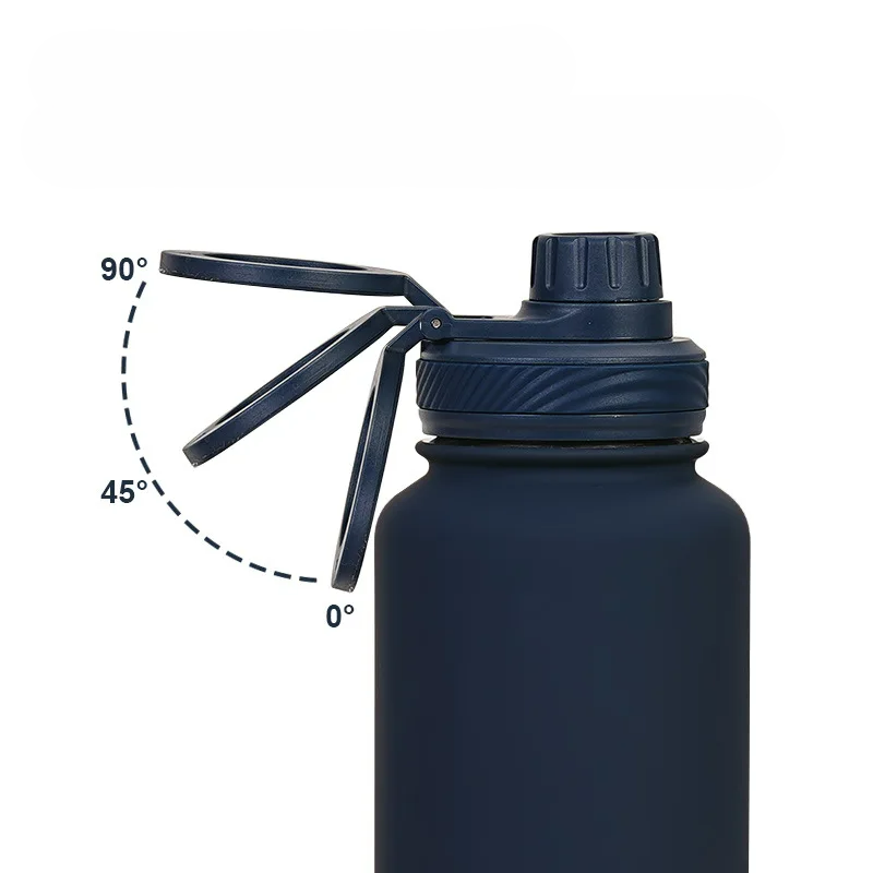 Insulated Bottle with Magnetic Phone Holder