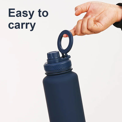 Insulated Bottle with Magnetic Phone Holder