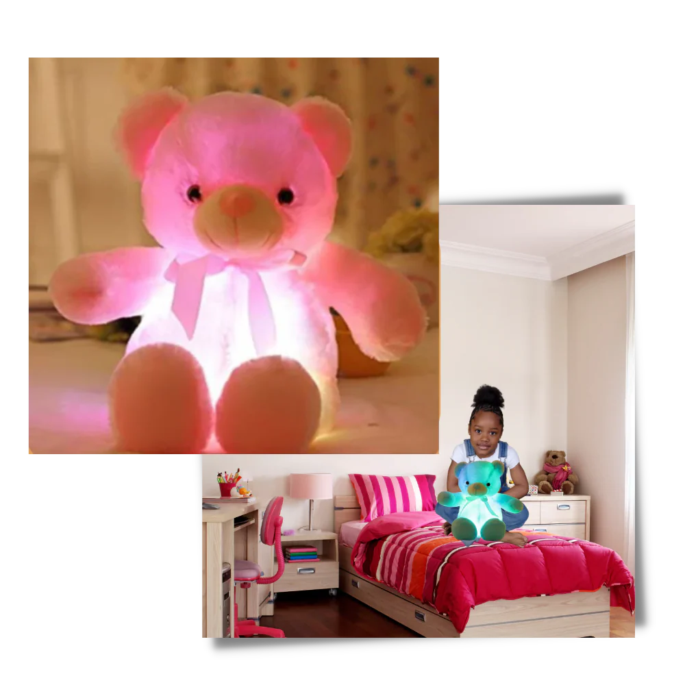 Plush Teddy Bear Night Light