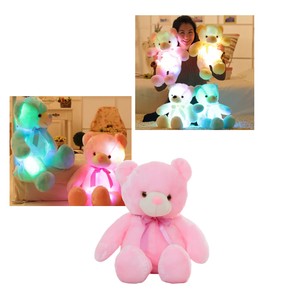 Plush Teddy Bear Night Light