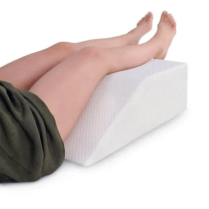 Leg Elevation Pillow - Leg Rest Wedge - Leg Pillow Elevation Blood Circulation - Relieves and Recovers Foot & Ankle Injuries - Foot Elevation Pillows for Swelling